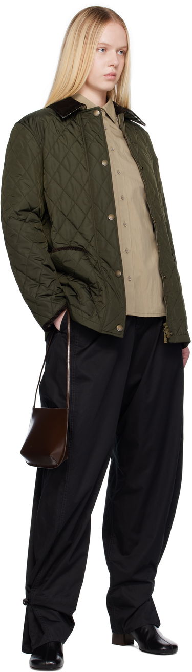 Bunda Burberry Burberry Broadway Quilted Jacket Zelené | 8113840, 3