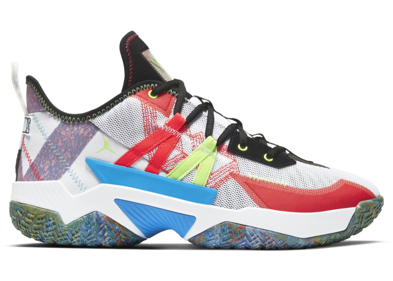 Tenisky a topánky Jordan Air Jordan Westbrook One Take 2 White Multi Rôznofarebný | CW2458-101, 0
