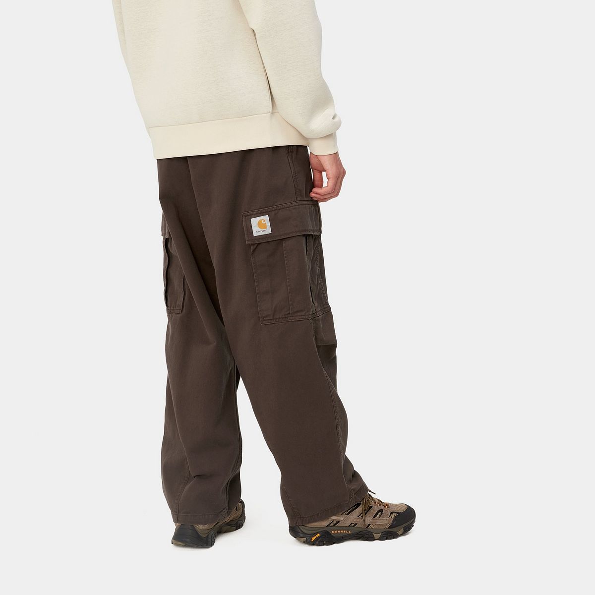 Cargo nohavice Carhartt WIP Cole Cargo Pant "Buckeye garment dyed" Hnedá | I031218_BV_GD, 1