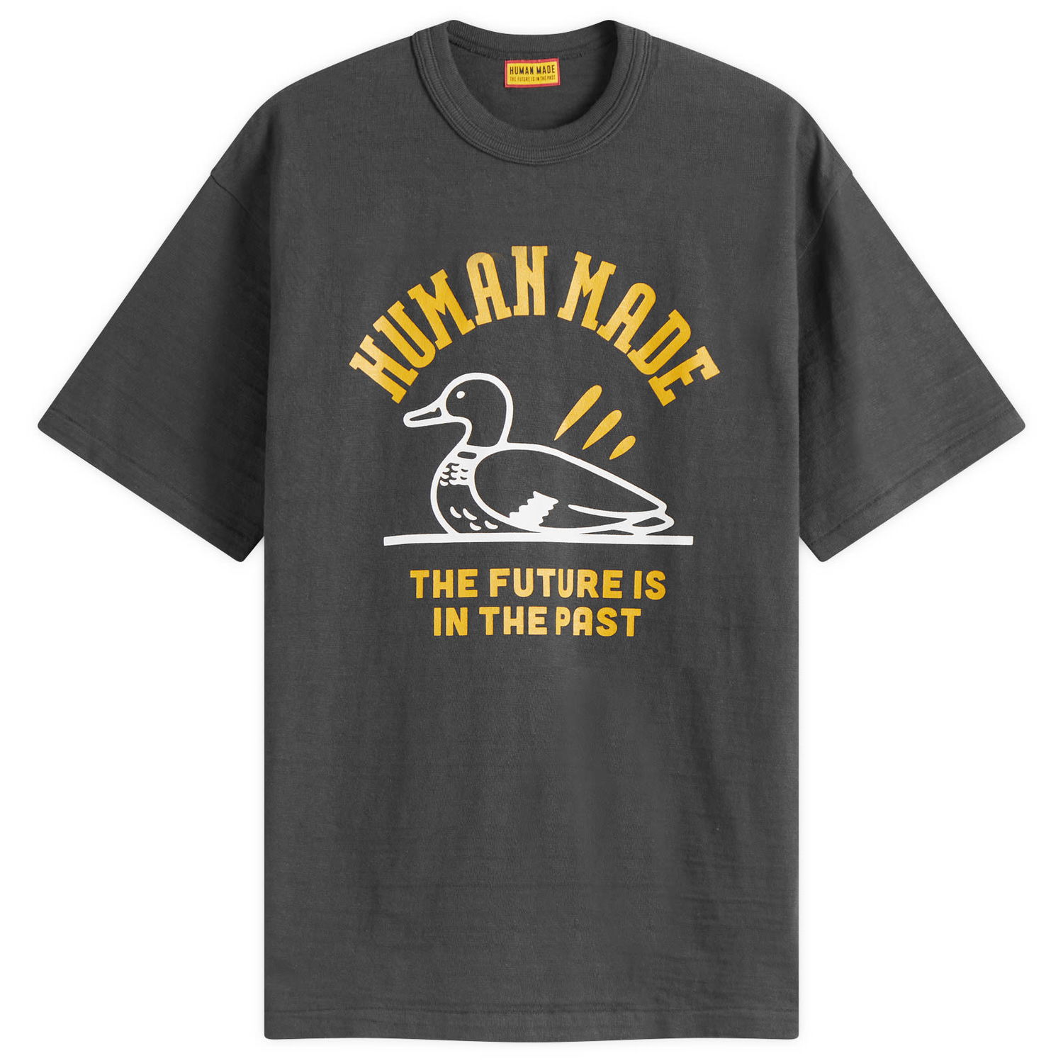 Tričko Human Made Human Made Duck Graphic T-Shirt, Size Large Šedá | HM29TE010-BLK, 0