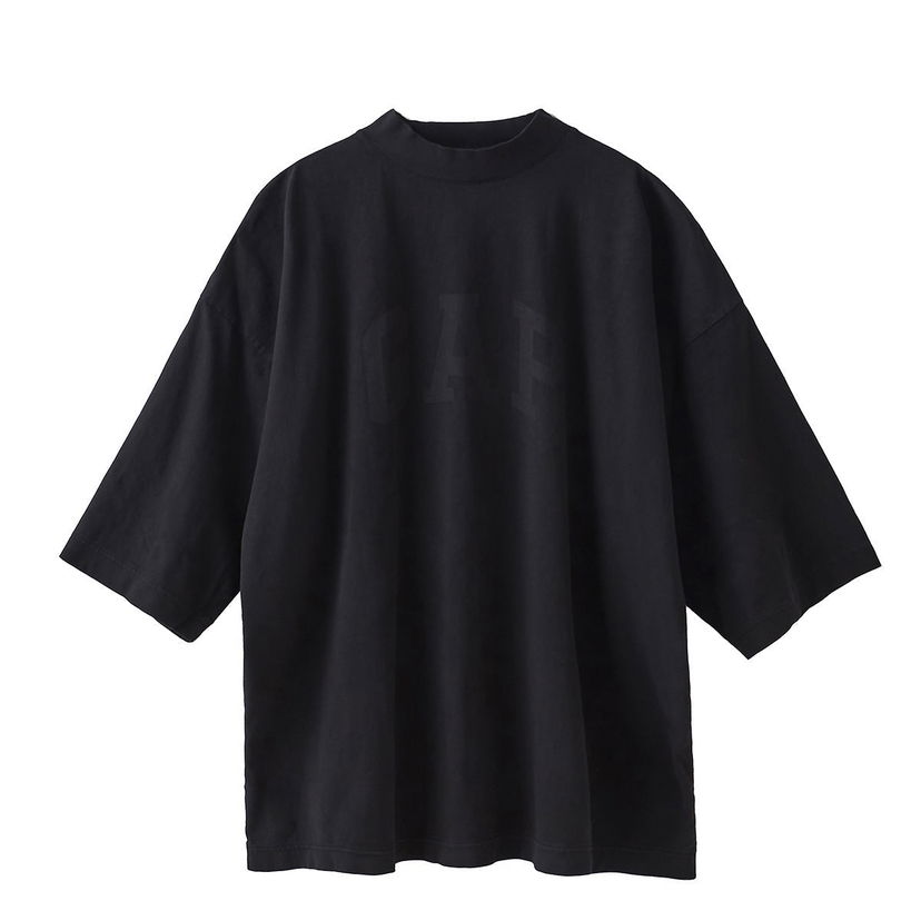 Tričko GAP Engineered by Balenciaga Dove 3/4 Sleeve Tee Čierna | 471286-02