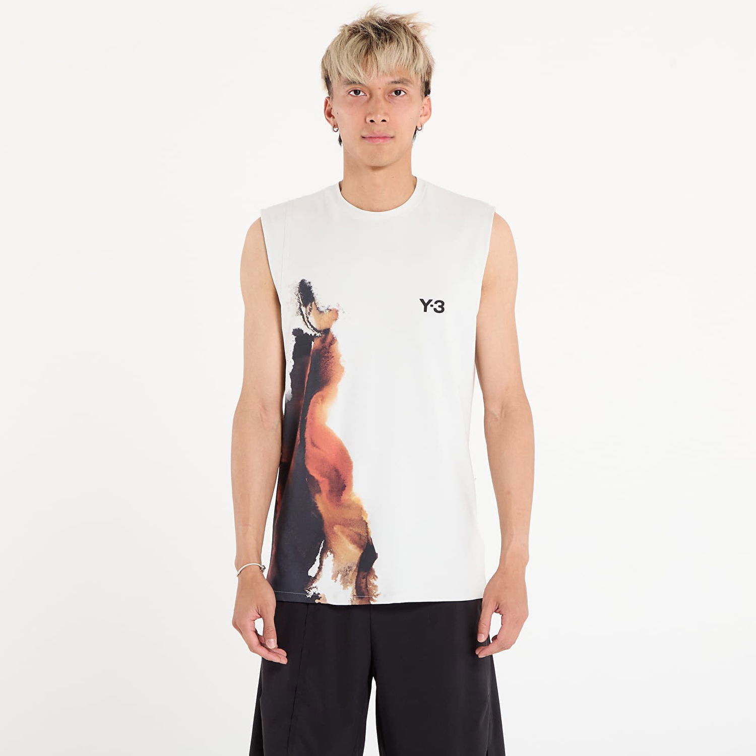 Tielko Y-3 Y-3 Tank Top Biela | JN3000, 0