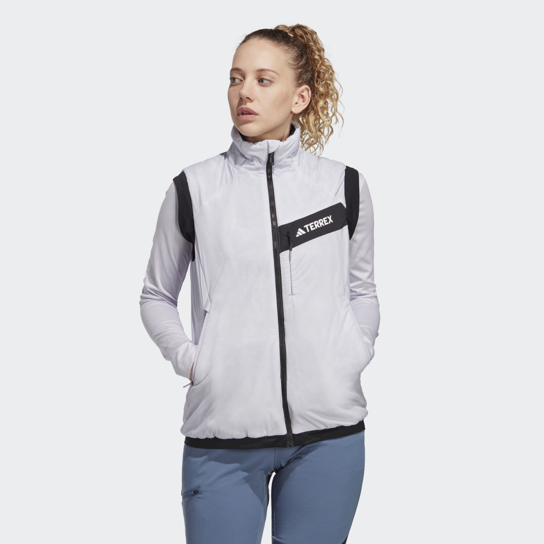 Vesta adidas Performance Vest Techrock Stretch PrimaLoft Šedá | HY4142, 0