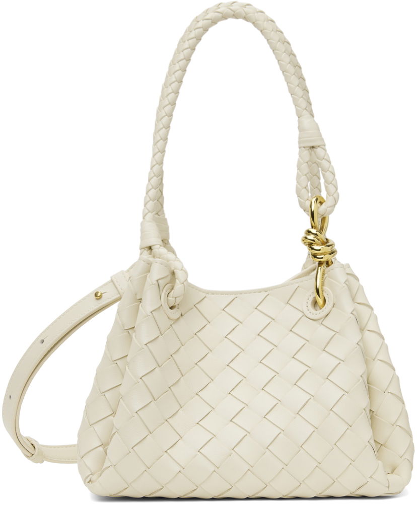 Kabelka Bottega Veneta Small Andiamo Bag Biela | 796569 VCPPT