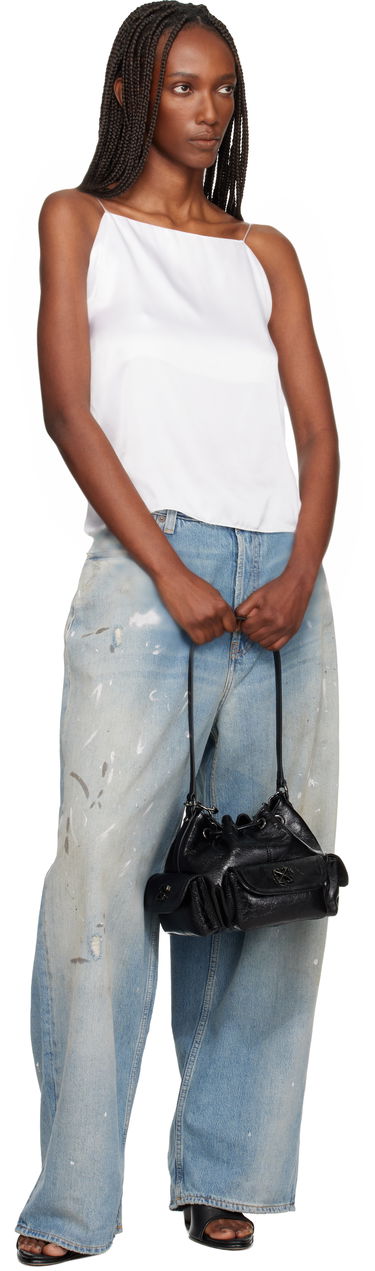 Taška cez rameno Off-White Dumbo Bucket Bag Čierna | OWMY002F25LEA0011000, 3