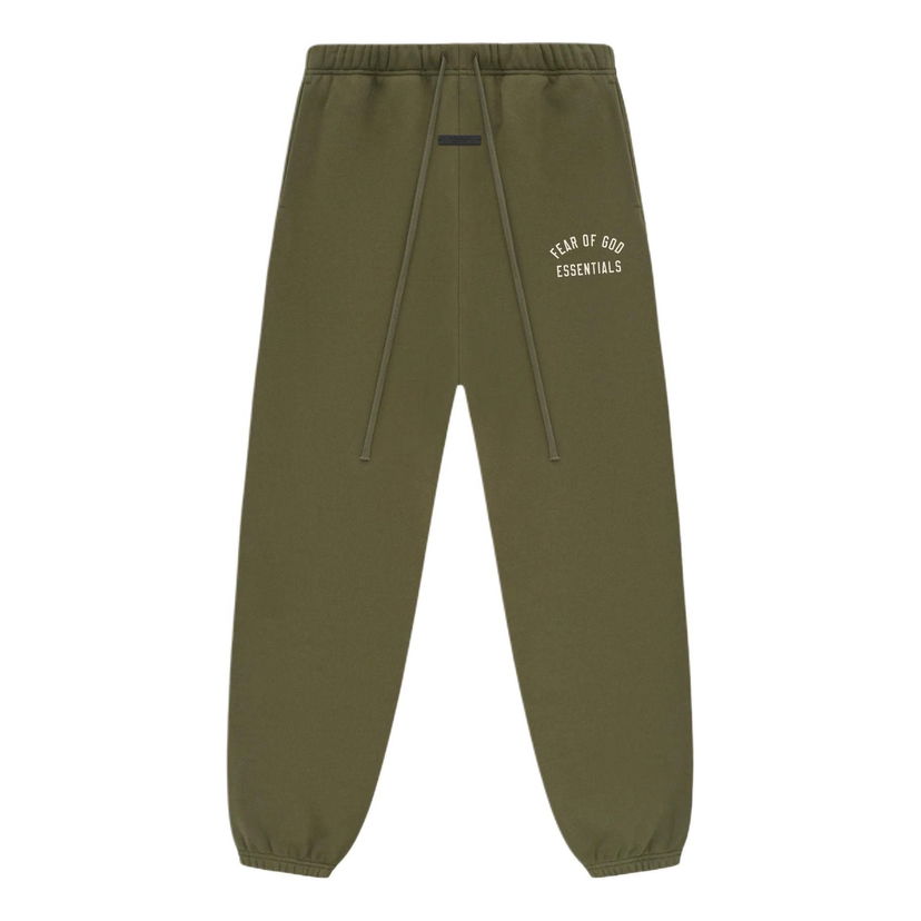 Tepláky Fear of God Fear of God Essentials Fleece Sweatpants Zelené | 130BT242025F