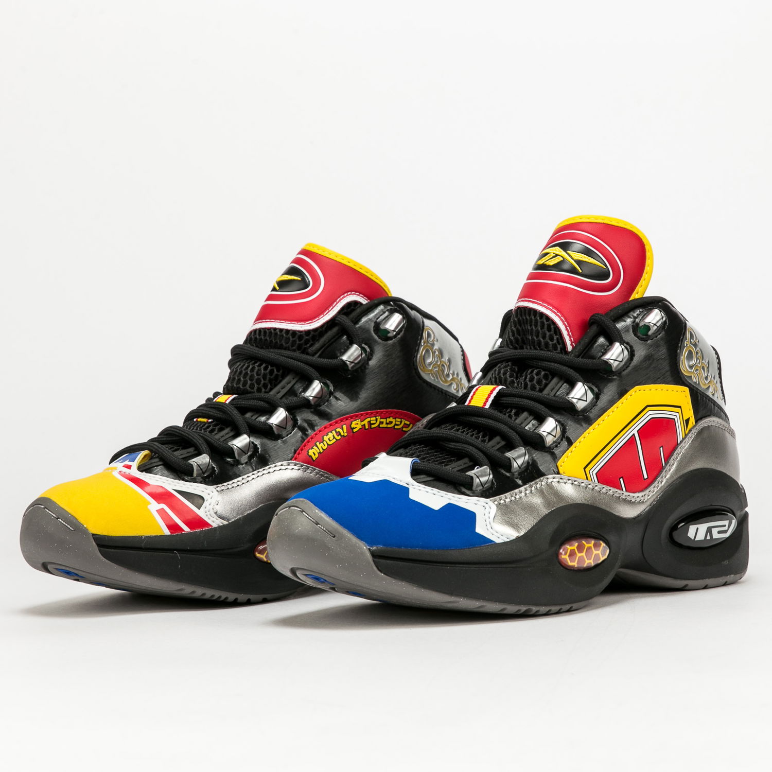 Tenisky a topánky Reebok Power Rangers x Question Mid 'Megazord' Rôznofarebný | GY0590, 1