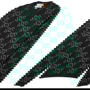 Sveter Gucci Jumbo GG Jacquard Crewneck Čierna | 692900-XKCC5-1064, 0