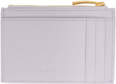 Peňaženka Bottega Veneta Cassette Leather Card Holder Šedá | 765460 VCQC4, 1