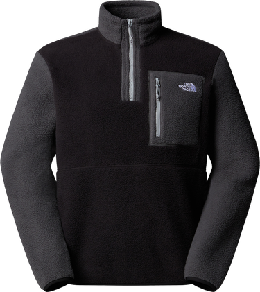 Mikina The North Face Yumiori Fleece 1/4 Zip Sweatshirt with Chest Pocket Čierna | nf0a883ss5h1-s5h, 3