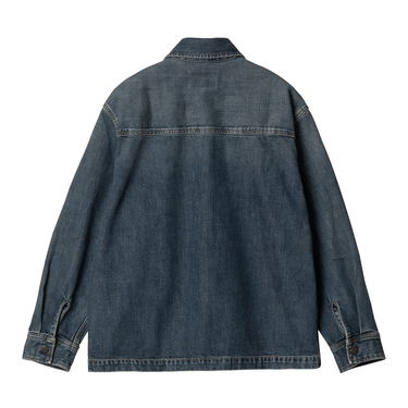 Košeľa Carhartt WIP Lovilia Denim Shirt Jacket Modrá | I034461_9, 1