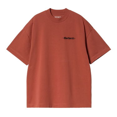 Tričko Carhartt WIP Greatest Hits 02 Short Sleeve T-Shirt Červená | I034401_12, 0