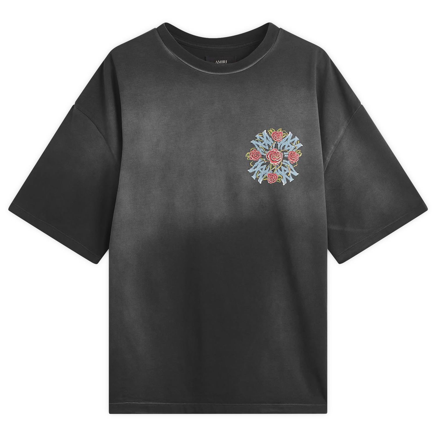 Tričko AMIRI Out For Trouble Oversized T-Shirt Čierna | AMJYTE1261-BLK, 0