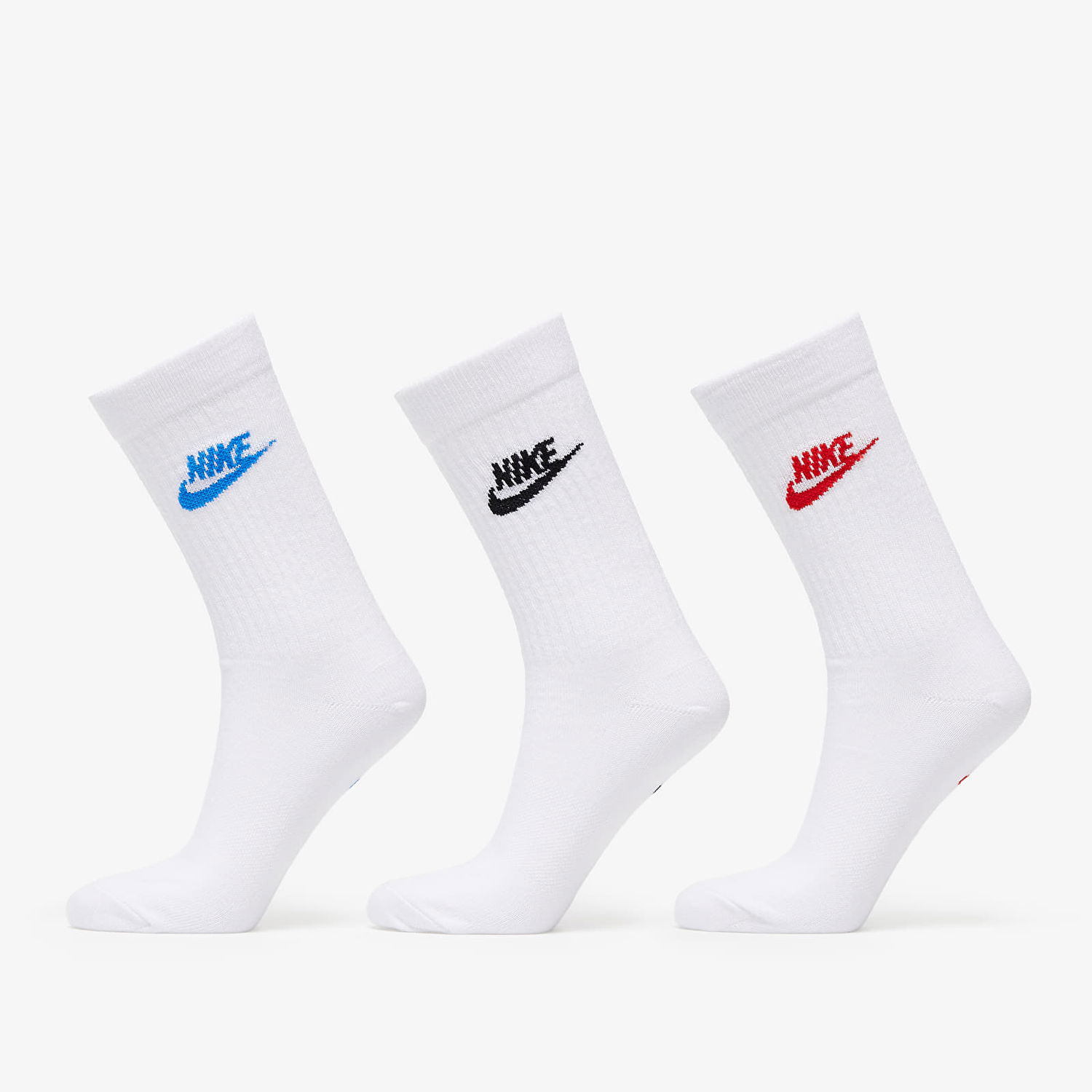Spodná bielizeň a ponožky Nike Everyday Essential Crew Socks 3-Pack Biela | DX5025-911, 0