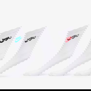 Spodná bielizeň a ponožky Nike Everyday Essential Crew Socks 3-Pack Biela | DX5025-911, 0