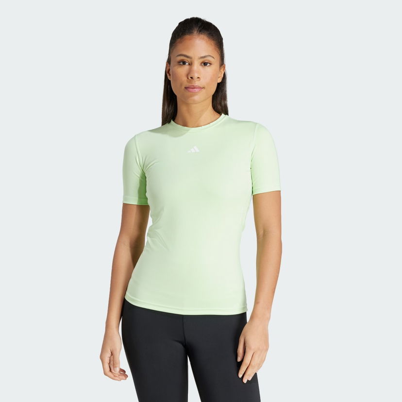 Tričko adidas Performance Techfit Training Tee Zelené | IT6742