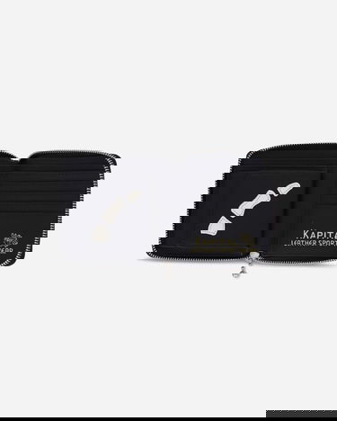 Peňaženka KAPITAL Thumb Up Bone Band Zip Wallet Čierna | K2503XG522 BLACK, 3