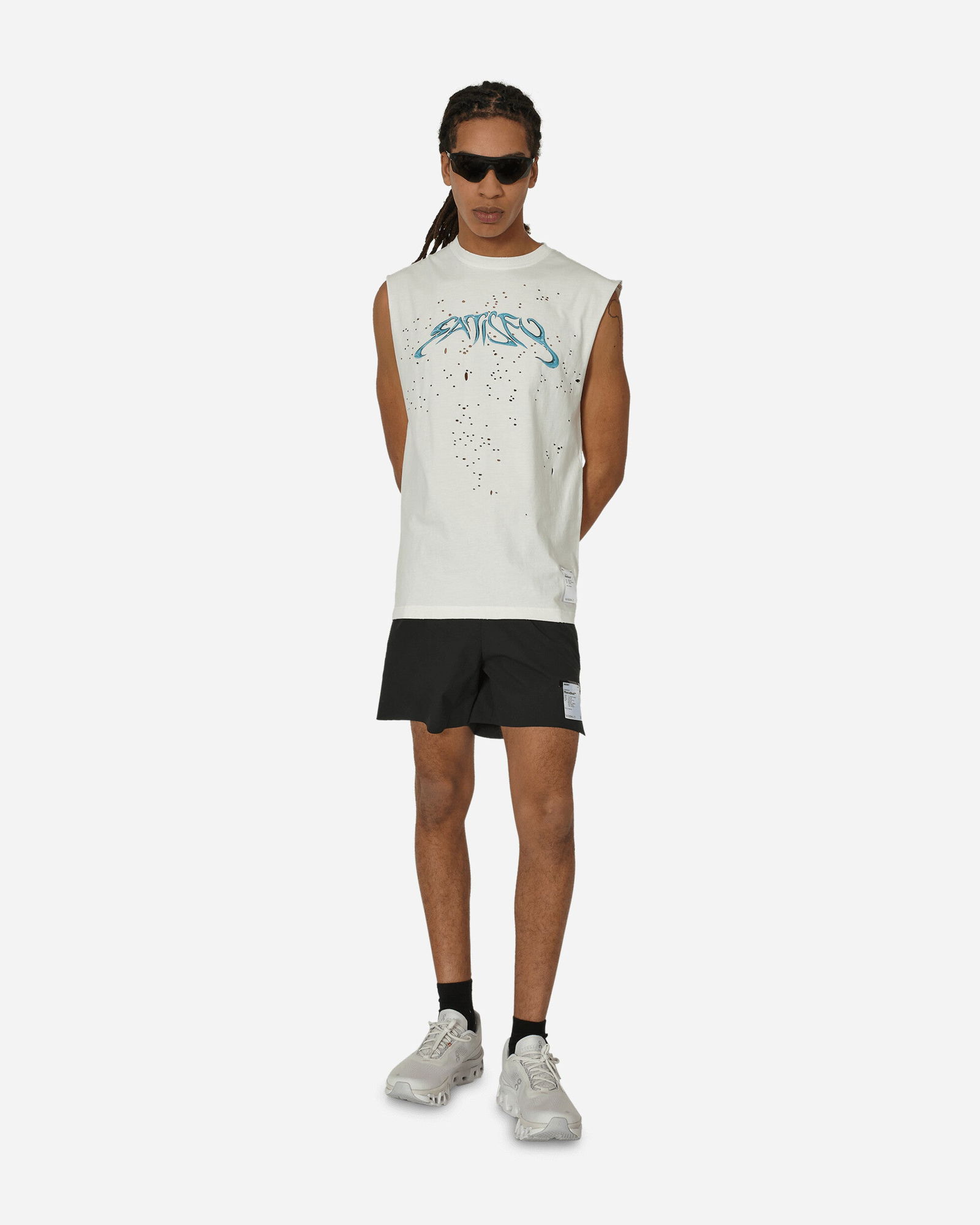 MothTech Muscle T-Shirt Off-White