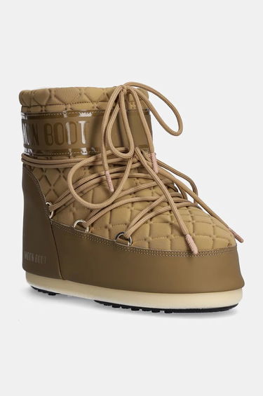 Tenisky a topánky Moon Boot MB ICON LOW QUILT Boots Zelené | 80D1409540.M013, 0