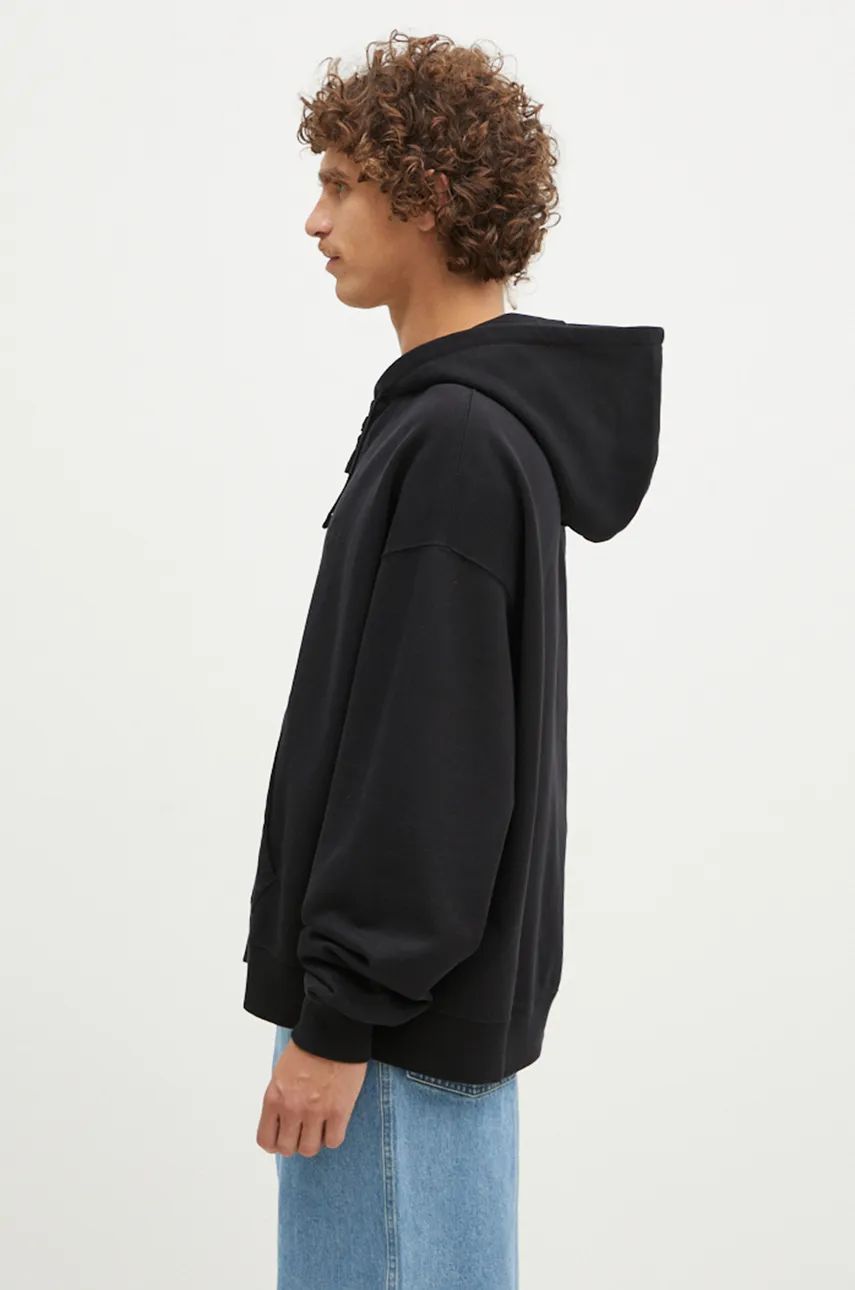 Mikina 1017 ALYX 9SM Boxy Zip-Up Hoodie Čierna | AAMSW0247FA01, 1
