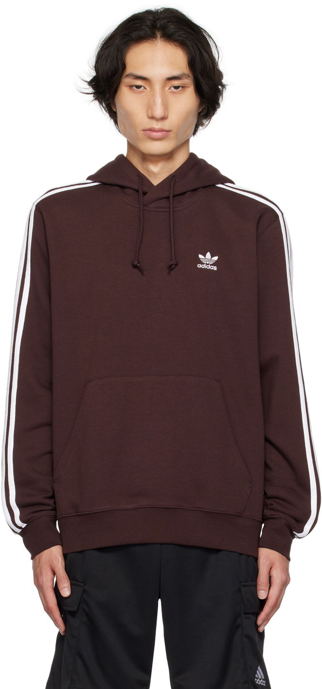 Mikina adidas Originals 3-Stripe Hoodie Čierna | II5768, 0
