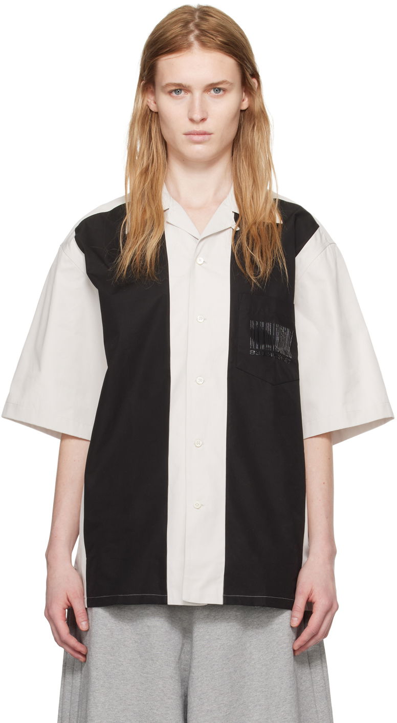 Košeľa VETEMENTS Spread Collar Shirt Čierna | VL16SH200S 5338 POPLIN, 0