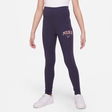 Legíny Nike Sportswear Favorites Girls' Leggings Fialová | FD0889-015, 2