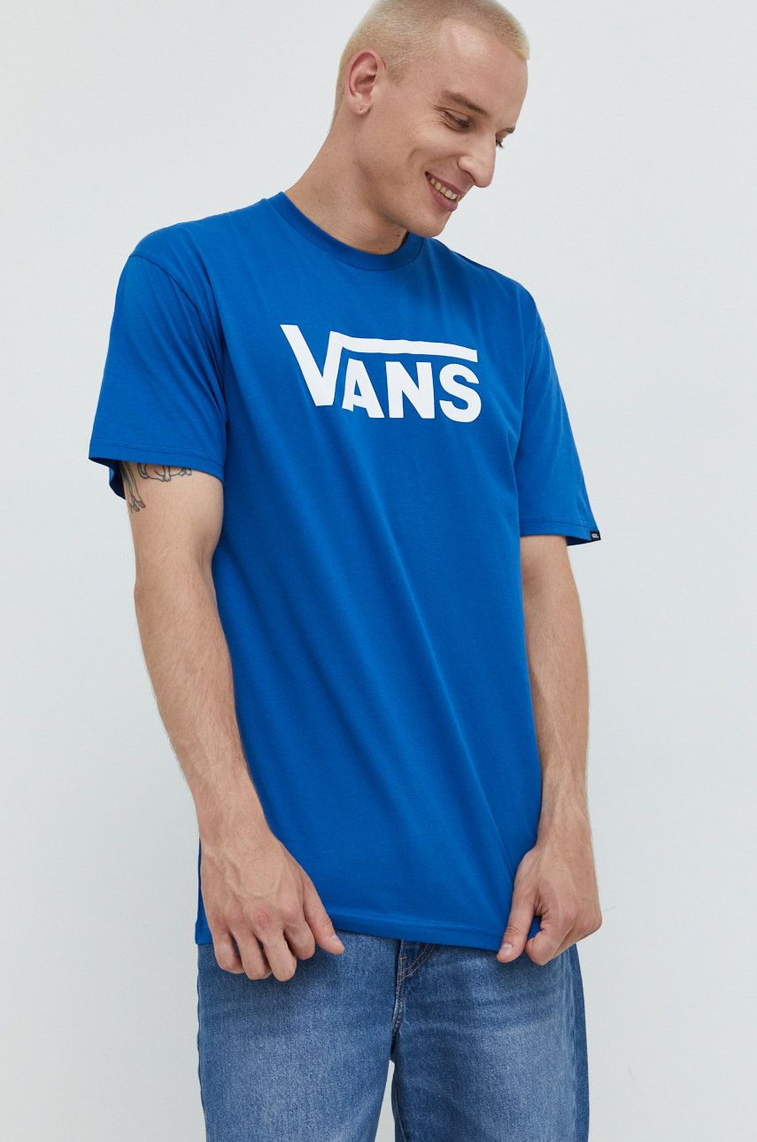 Tričko Vans Classic Tee Modrá | VN000GGGAMQ1, 0