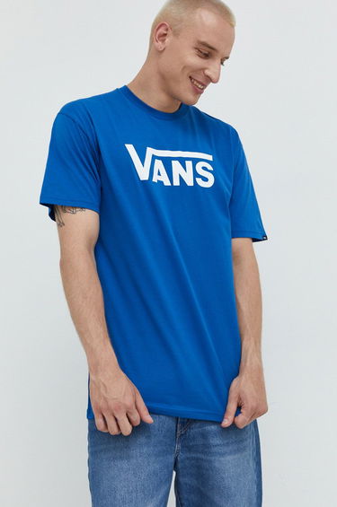 Tričko Vans Classic Tee Modrá | VN000GGGAMQ1, 0