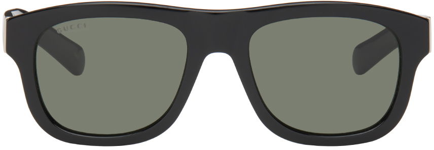 Black Oval Sunglasses