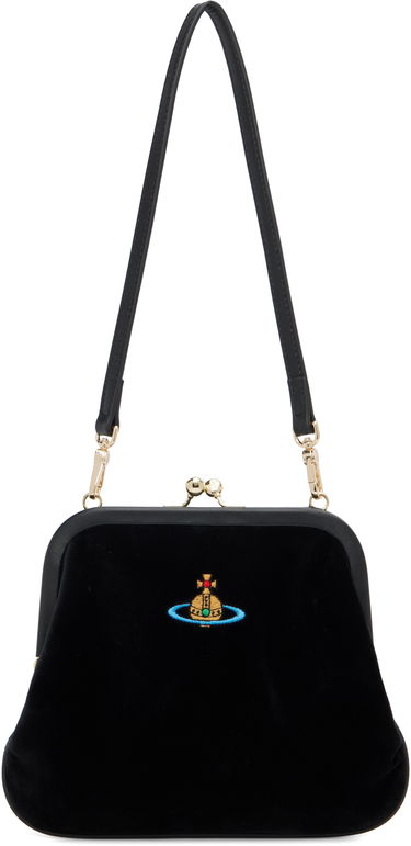 Peňaženka Vivienne Westwood Vivienne Westwood Vivienne Velvet Clutch Čierna | 4B01000IW-W00ZL-, 0