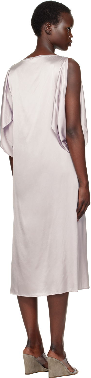 Šaty Baserange Silk Midi Dress Fialová | DRCLS-SI-SP25, 2