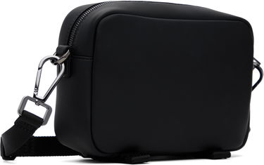 Taška cez rameno BOSS Embossed-Logo Crossbody Bag Čierna | 50547406, 2