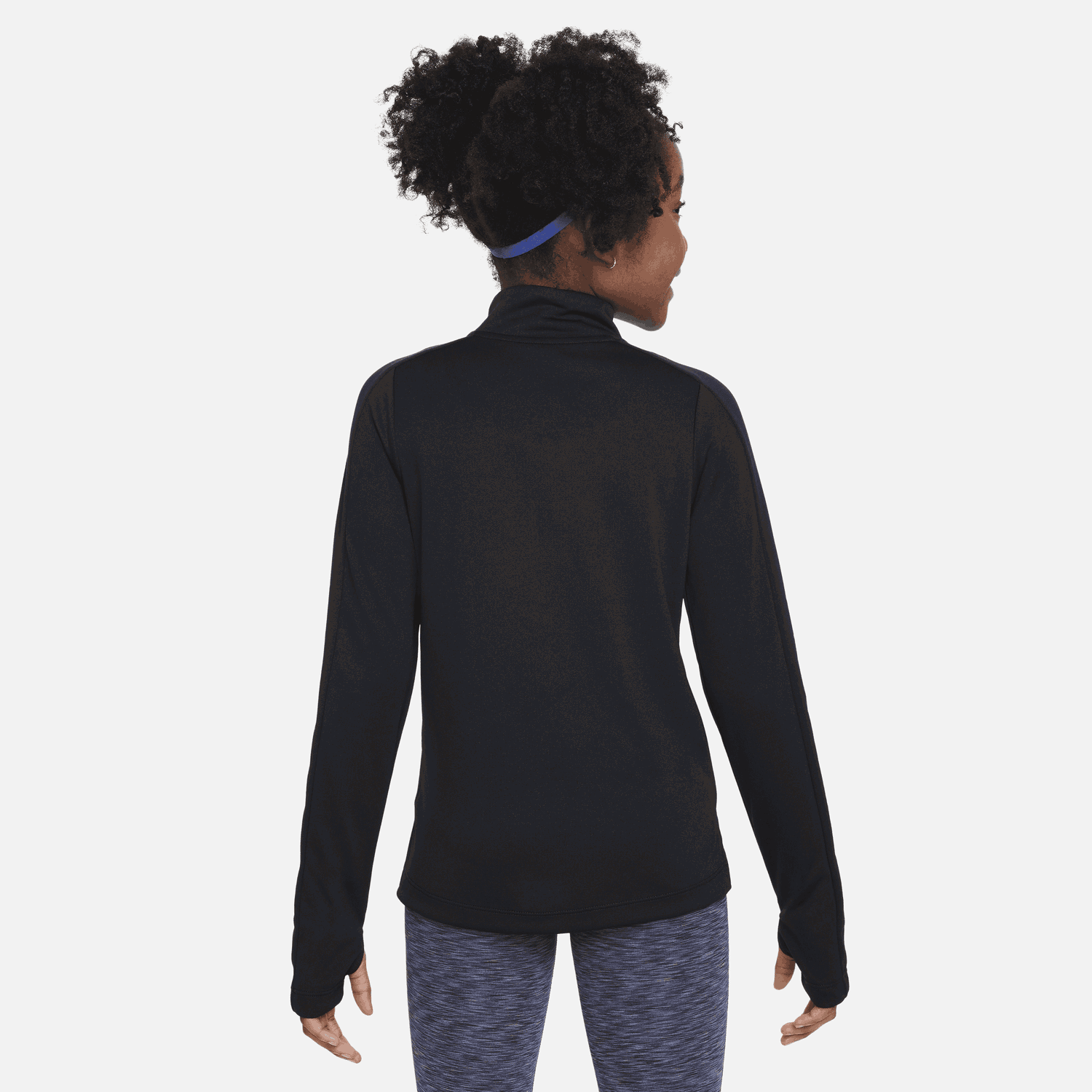 Mikina Nike Dri-FIT Long Sleeve Quarter-Zip Top Čierna | FD2853-010, 1