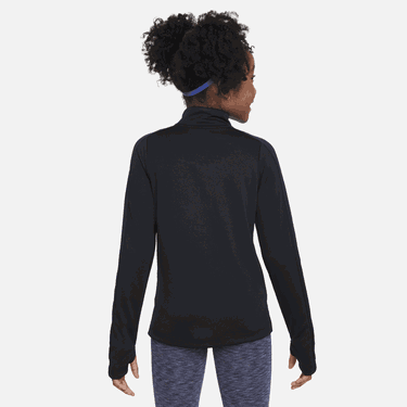 Mikina Nike Dri-FIT Long Sleeve Quarter-Zip Top Čierna | FD2853-010, 1