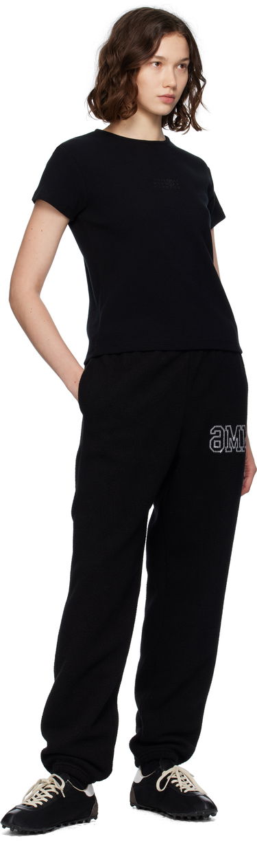 Tričko Maison Margiela MM6 Maison Margiela Ribbed T-Shirt Čierna | S52GC0357 M20122, 3