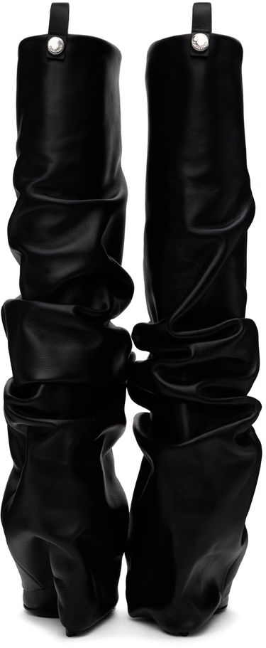 Kabelka The Attico Attico Rea Tube Slouch Tall Boots Čierna | 247WS820 L019, 1