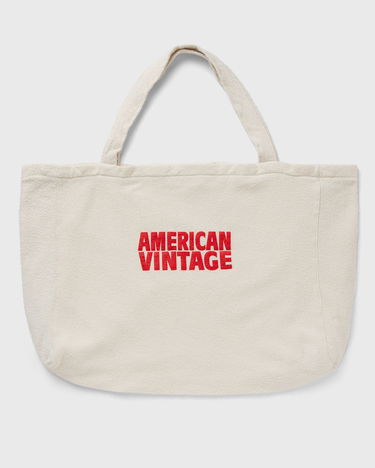 Tote bag American Vintage American Vintage BOBYPARK Tote Bag Béžová | BOBY27AE25-ECRU, 0