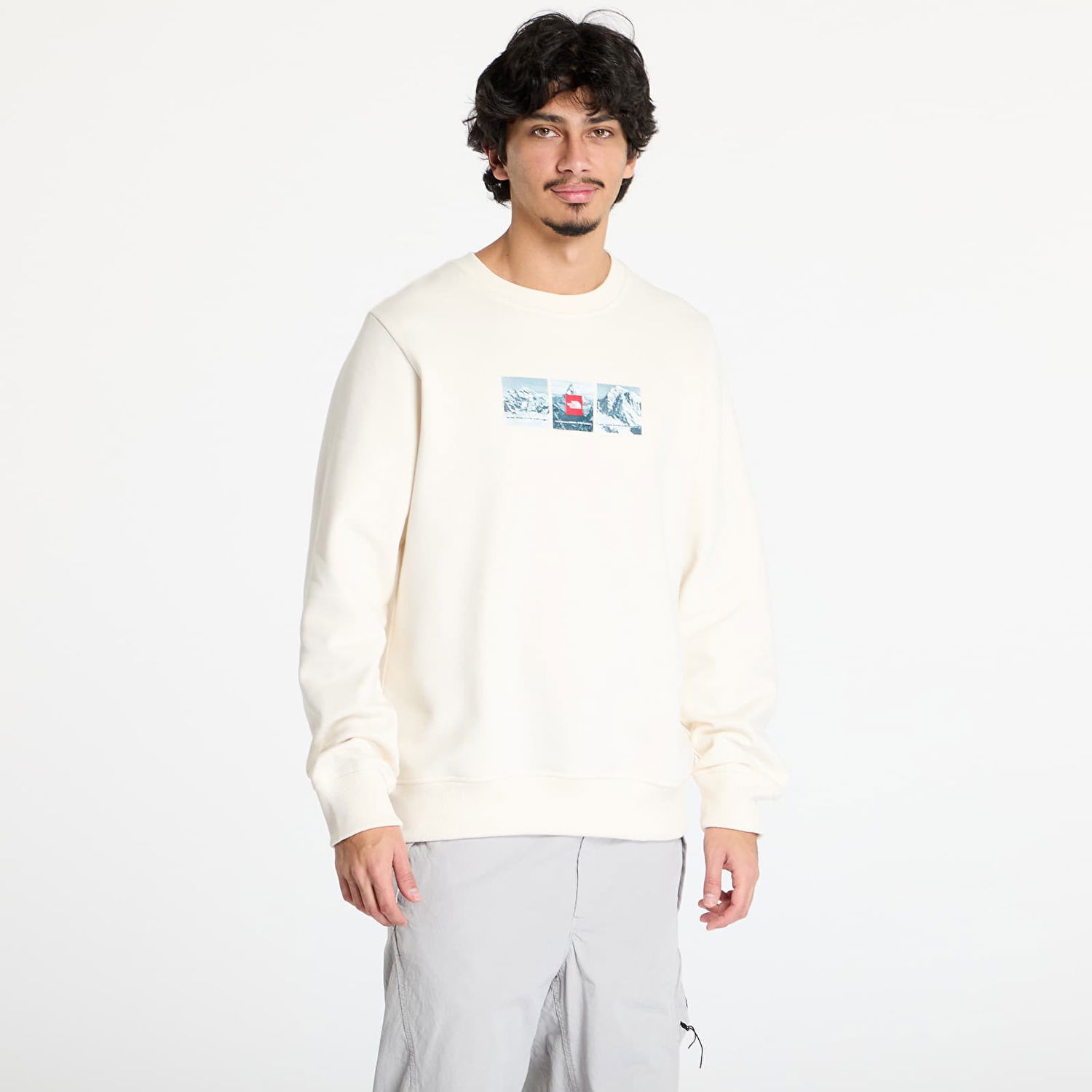 Mikina The North Face Crew Expedition System Sweatshirt Biela | NF0A89DDQLI1, 0