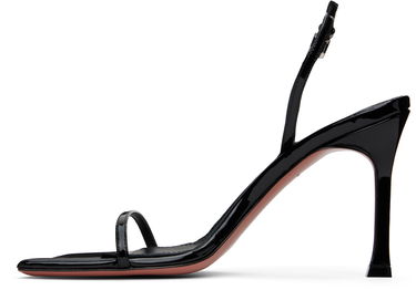 Starostlivosť o obuv Amina Muaddi Amina Muaddi Maya Slingback Heeled Sandals Čierna | MAYA SLINGBACK PATENT, 2