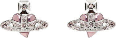 Náušnice Vivienne Westwood Diamante Orb and Cross Earrings Ružová | 6201033K-02P686-, 0