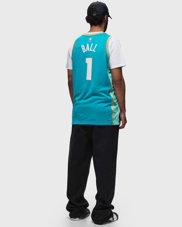 Dres Nike Dri-FIT NBA Swingman Lamelo Ball Charlotte Hornets City Edition 2023/24 Jersey Tyrkysová | DX8496-415, 3