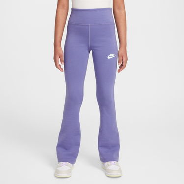 Legíny Nike Sportswear Classic High-Waisted Flare Leggings Fialová | FZ5585-527, 0
