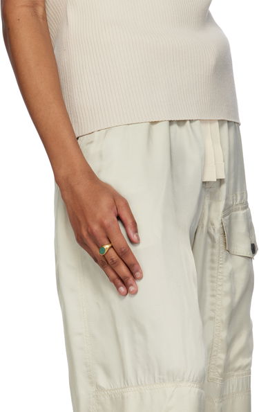 Prsteň Dries Van Noten Dries Van Noten Stone Signet Ring Metalická | 251-028203-092, 1