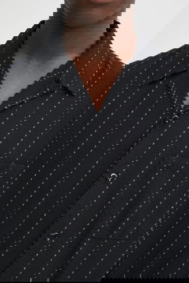 Košeľa Neighborhood NEIGHBORHOOD Dobby Hawaiian Relaxed Fit Shirt Čierna | 251TSNH.SHM08, 3