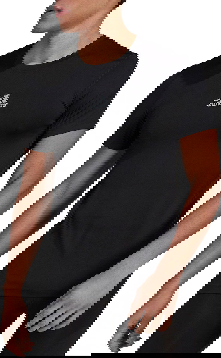 Tričko adidas Originals Techfit Training T-Shirt Čierna | gu4906, 0