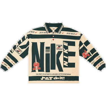 Polo tričko Nike Cactus Plant Flea Market Long-Sleeve Polo Béžová | CZ1195 397, 0