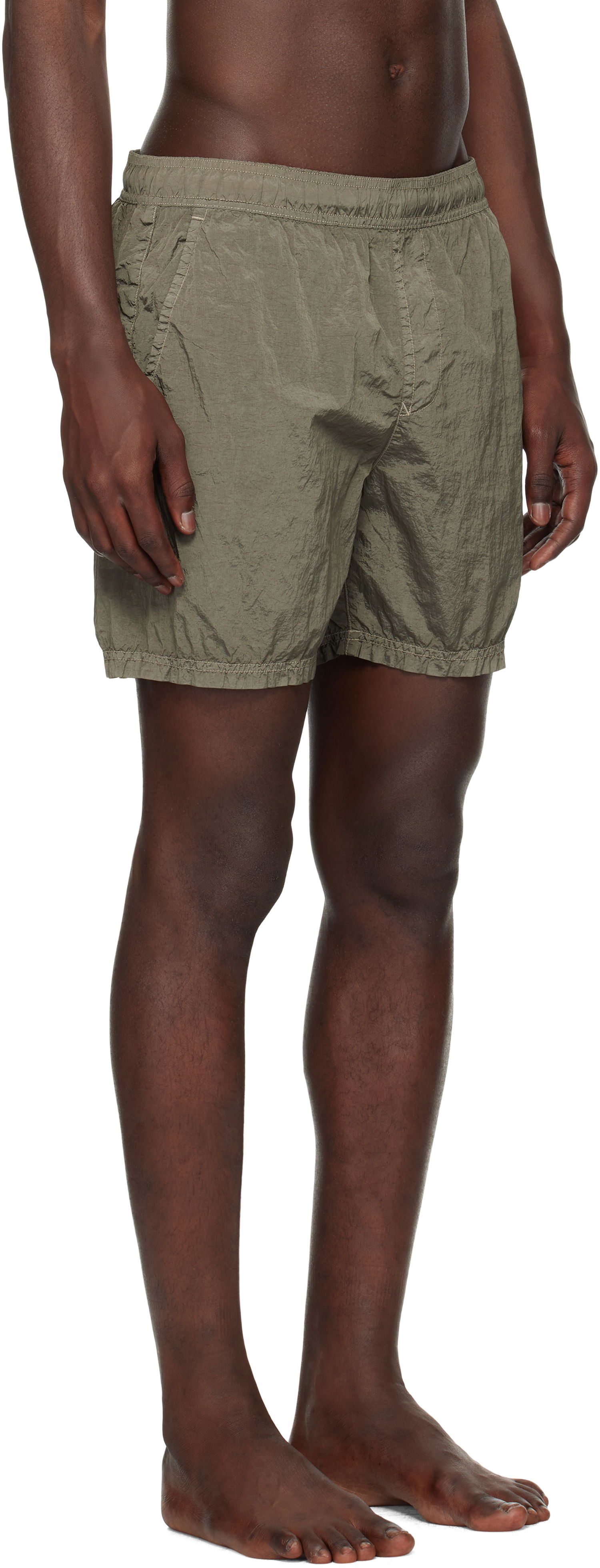 Plavky Stone Island Stone Island Nylon Metal Swim Shorts Zelené | K2S15 B100004 S0043, 1