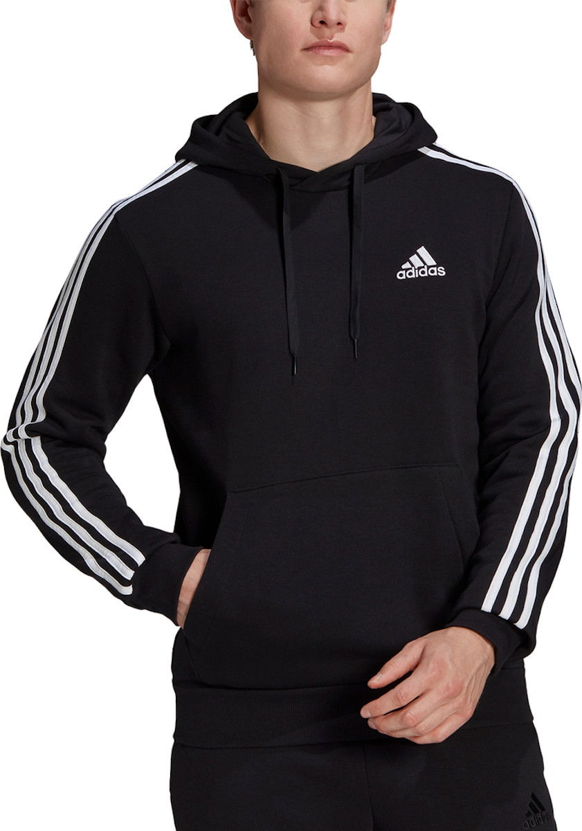 Mikina adidas Performance Hoodie Essentials 3-Stripes Čierna | gk9072, 0