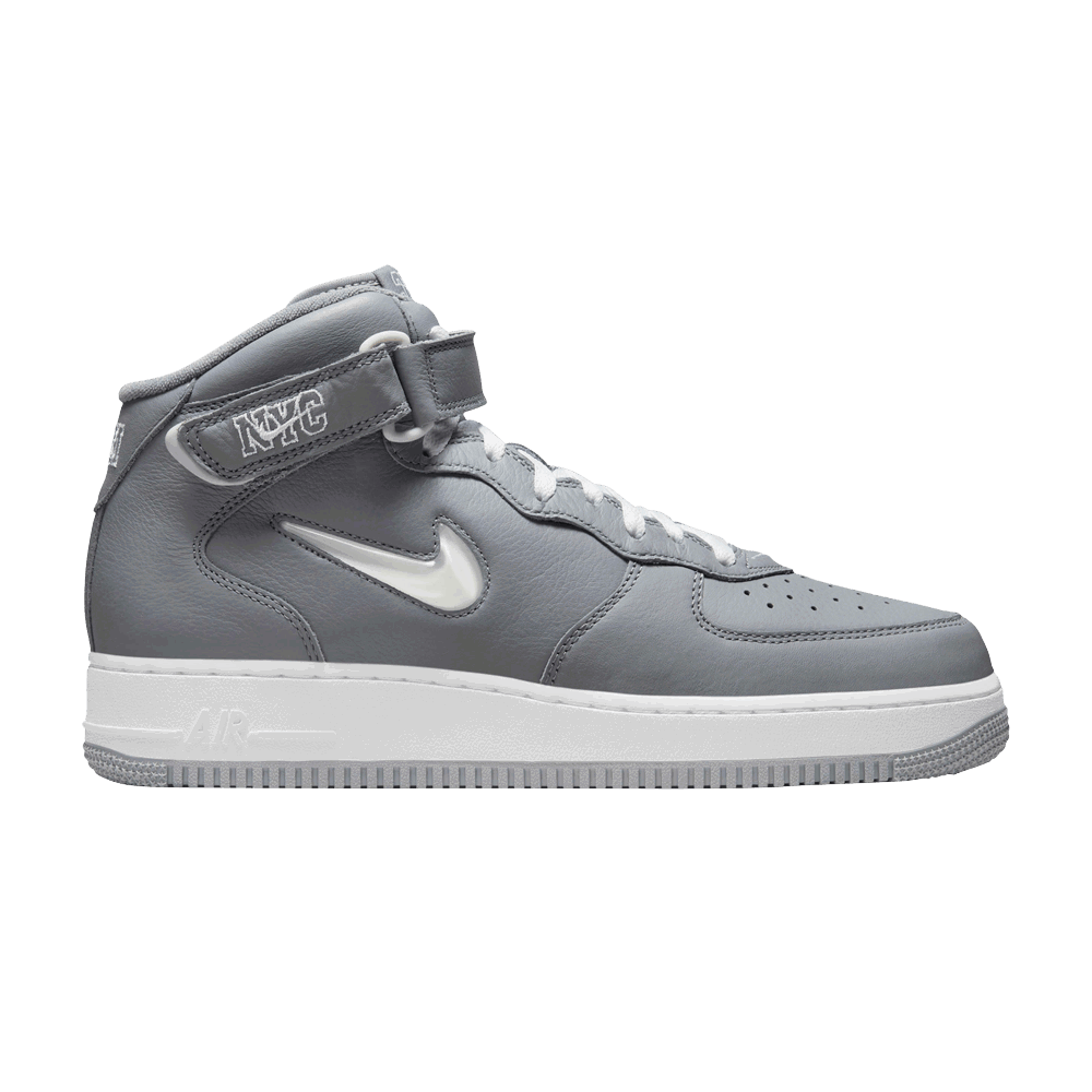 Tenisky a topánky Nike Air Force 1 Mid Jewel QS "NYC - Cool Grey" Šedá | DH5622-001, 0